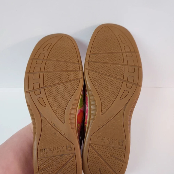 Sperry 9102245 Angelfish Floral Boat Shoes Top Siders in Size 8M - Picture 12 of 12